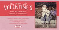 Vintage Valentine's itty bitty minis