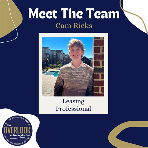 Meet the Overlook Team!! Leasing Professional Cam