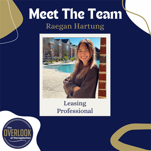 Meet the Overlook Team!! Leasing Professional Raegan