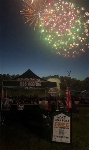 Davy Roofing at the 4th of July Celebration Lufkin Zoo