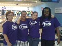 1st Place Bowling at Corporate Challenge