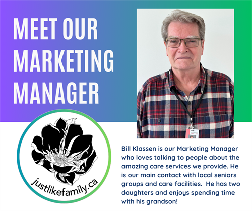 Bill Klassen - Marketing