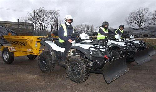 Largest ATV plow fleet in Metro Vancouver — built for strata properties