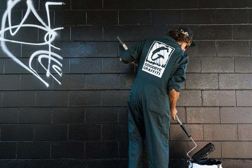 Goodbye Graffiti tech at work