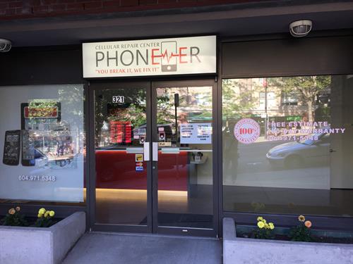 phone-ER Cellular Repair Storefront