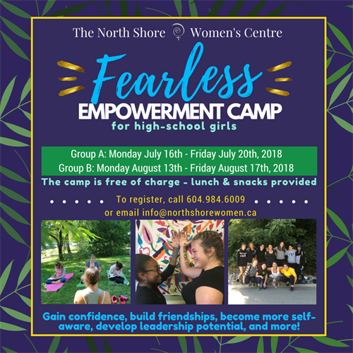 Fearless: Teen Girls Empowerment Camp