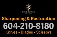 Cove Blades - Knife Sharpening