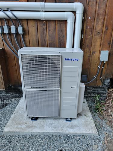 Samsung Multi Split Heat Pump Installation in Sea to Sky Region