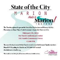 State of the City Address Luncheon @ Ivy Tech Conference Center located at 261 South Commerce Drive