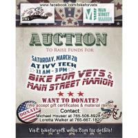 Main Street Marion & Bike for Vets Host Fundraiser Auction @ Ivy Tech