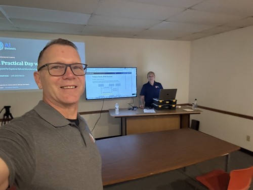 Mike and Jim at Capstone