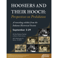 ''Hoosiers and Their Hooch'' Exhibit Sept.3-29 at Marion Public Library