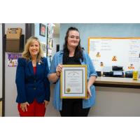 Rep. Goss-Reaves Awards ''Heart of 31'' to Brittney Shrout, Marion Animal Care & Control