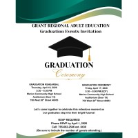 Grant Regional Adult Education Graduation