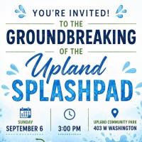Groundbreaking Scheduled for Upland Splash Pad