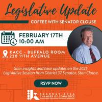 Legislative Update - Coffee with Senator Clouse