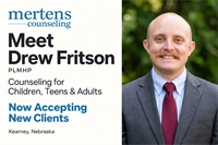 Mertens Counseling Welcomes Drew Fritson, Expands Counseling Services for Children and Families