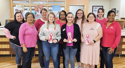 Raising awareness during breast cancer awareness month