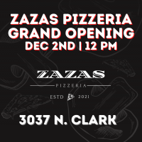 Zazas Pizzeria Grand Opening