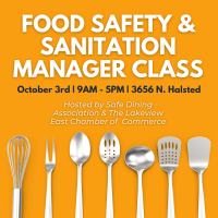 Food Service Sanitation Managers Certification Class