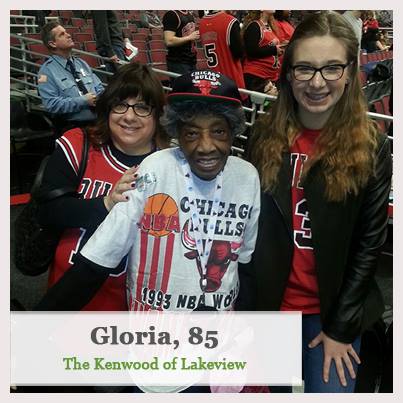 Brookdale Resident Gloria is granted her Wish of a Lifetime - her first Bulls game!