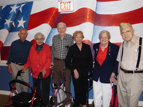 Brookdale Lake View honors our Veterans