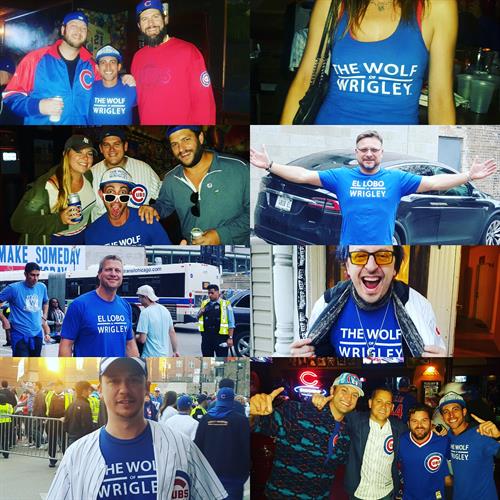 The many Wolves of Wrigley. Welcome to the Wolfpack!