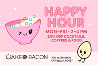 Brunch Happy Hour 2pm-4pm Mondays-Fridays