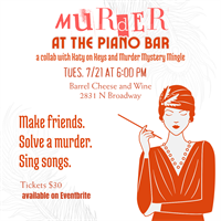 MURDER at the PIANO BAR