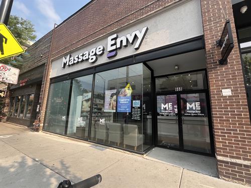 The front of our Massage Envy clinic The front of our Massage Envy clinic