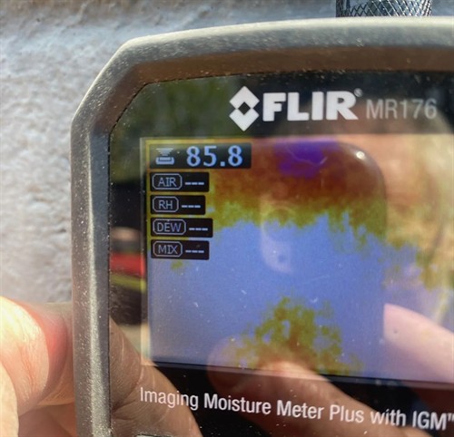 Leak Diagnosis - Moister Meter Reading