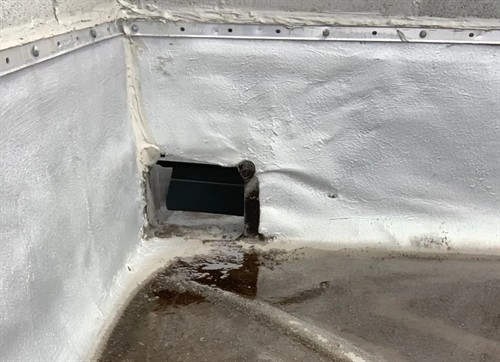 Roof Consulting - Ponding near scuppers
