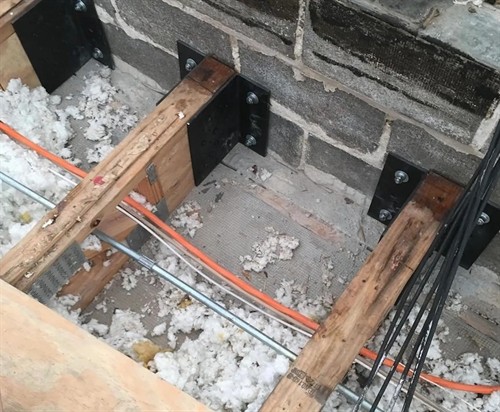 Roof Truss Repair - Custom Bracket Installation
