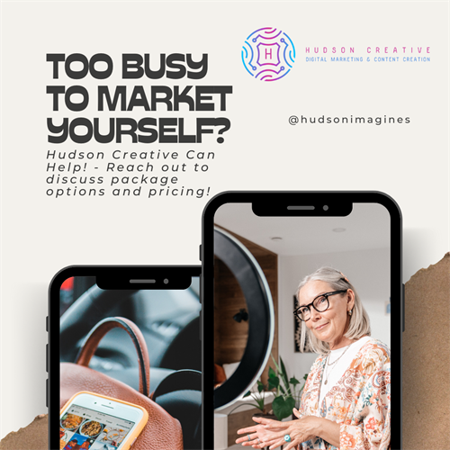Marketing Assistance Available