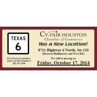 Open House and Ribbon Cutting at Cy-Fair Houston Chamber of Commerce