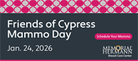 Friends of Cypress Mammo Day at Memorial Hermann