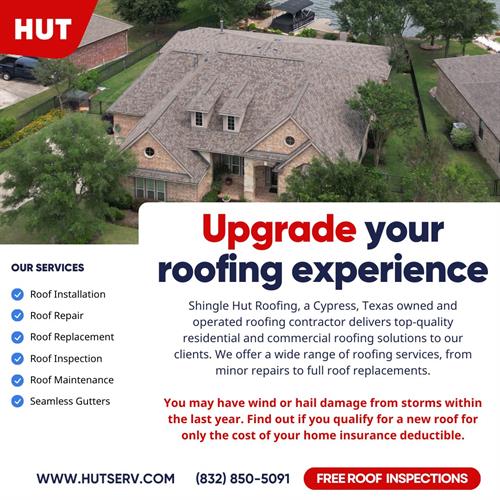 Upgrade your roofing experience!