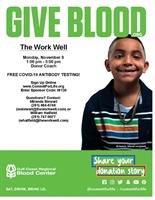 Gulf Coast Regional Blood Center BLOOD DRIVE hosted by The Work Well