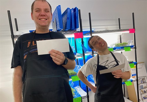 I love earning a paycheck!