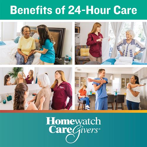 We can provide one hour to 24 hour care