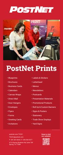 POSTNET Prints