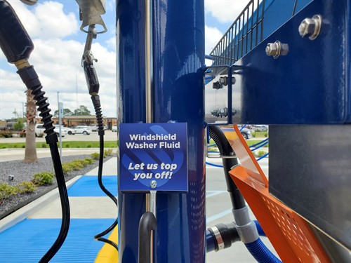 BlueWave Express Car Wash - Free Windshield Washer Fluid