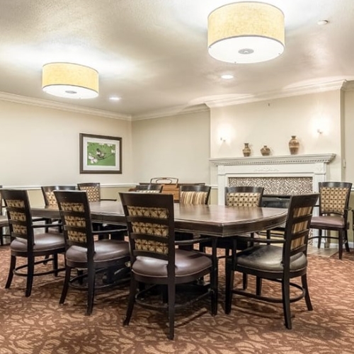Elison Park Independent Living | Houston, TX | Private dining room