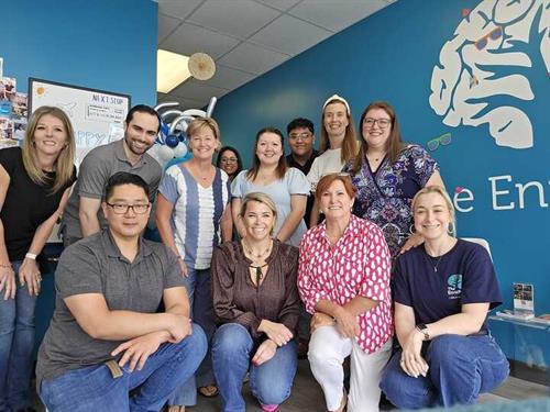 Our fun (but a bit crazy - in a good way) crew!