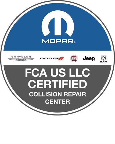 We are a certified repair facility for Fiat Chrysler Jeep & Dodge Ram 