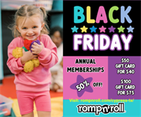 Romp n’ Roll Cypress Launches Black Friday Deals for Local Families.