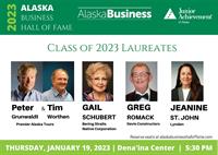 2023 Alaska Business Hall of Fame Laureates ANNOUNCED
