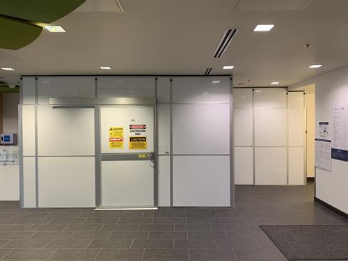 ICRA certified containment  for healthcare - ANTHC Healthy Communities Building