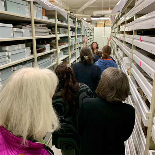 Behind the scenes at the University of Alaska Museum of the North.
