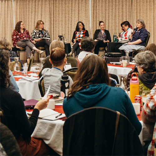 Our 2024 conference featured panel on Building Relationships with Alaska Native Communities.